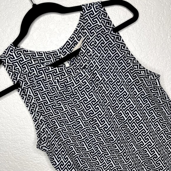 ANN Taylor LOFT Black and White Womens Blouse Size‎ Small - Picture 2 of 7